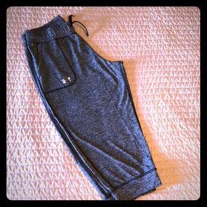Black/grey Under armour joggers. Great condition!